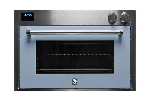 Steel תנור בנוי 90X60 ס''מ סדרת Genesi תוצרת Steel דגם GF-E9 גימור תכלת